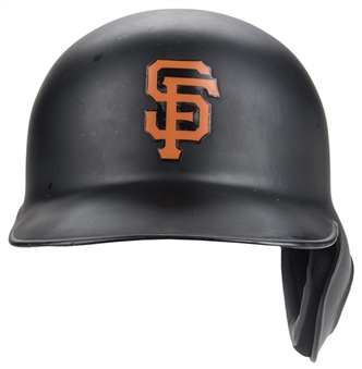 2018 Andrew McCutchen Game Used San Francisco Giants Batting Helmet Used For 6 Hit Game Including Walk-Off Home Run (MLB  Authenticated)